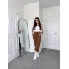 imageG4Free Wide Leg Capris Yoga Pants for Women with Pockets Summer High Waist Dress Pants for Workout Casual Pants 21quotDark Coffee