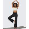 imageG4Free Wide Leg Pants for Women Yoga Pants High Waist Sweatpants with Pockets Stretch Lounge Pants Comfy WorkoutBlack