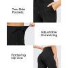 imageG4Free Wide Leg Pants for Women Yoga Pants High Waist Sweatpants with Pockets Stretch Lounge Pants Comfy WorkoutBlack
