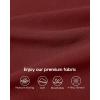 imageG4Free Wide Leg Pants for Women Yoga Pants High Waist Sweatpants with Pockets Stretch Lounge Pants Comfy WorkoutDark Burgundy