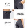 imageG4Free Wide Leg Pants for Women Yoga Pants High Waist Sweatpants with Pockets Stretch Lounge Pants Comfy WorkoutDark Grey