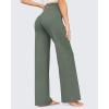 imageG4Free Wide Leg Pants for Women Yoga Pants High Waist Sweatpants with Pockets Stretch Lounge Pants Comfy WorkoutGrey Sage