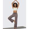 imageG4Free Wide Leg Pants for Women Yoga Pants High Waist Sweatpants with Pockets Stretch Lounge Pants Comfy WorkoutTaupe