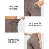 imageG4Free Wide Leg Pants for Women Yoga Pants High Waist Sweatpants with Pockets Stretch Lounge Pants Comfy WorkoutTaupe