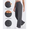 imageG4Free Wide Leg Pants for Women Yoga Pants with Pockets Stretchy Casual Lounge Pants Loose PetiteRegularTallDark Grey