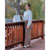 imageG4Free Wide Leg Pants for Women Yoga Pants with Pockets Stretchy Casual Lounge Pants Loose PetiteRegularTallTaupe