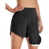 imageG4Free Athletic Shorts for Women Lightweight Running Shorts with Pockets 5quot Quick Dry Workout Shorts for Gym ExerciseBlackliner