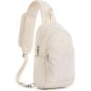 imageG4Free Crossbody Bag for Women Casual Sling Backpack Fashionable Shoulder Chest Fanny Packs BeigeBeige