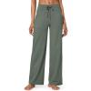 imageG4Free Wide Leg Pants for Women Yoga Pants High Waist Sweatpants with Pockets Stretch Lounge Pants Comfy WorkoutGrey Sage