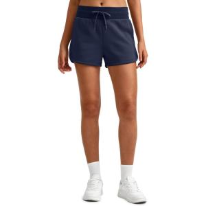 imageG4Free Sweat Shorts for Women Drawstring Summer Casual Lounge Shorts with Pockets Smoofit Modal SoftDark Blue