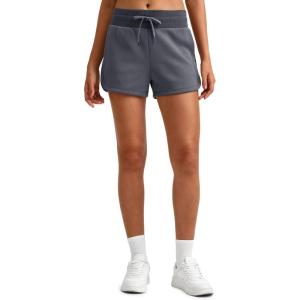imageG4Free Sweat Shorts for Women Drawstring Summer Casual Lounge Shorts with Pockets Smoofit Modal SoftDark Grey