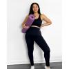 imageG4Free BareFeel Maternity Leggings with Pockets Over The Belly Stretchy Workout Yoga Pregnancy PantsBlack
