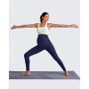 imageG4Free BareFeel Maternity Leggings with Pockets Over The Belly Stretchy Workout Yoga Pregnancy PantsRoyal Blue