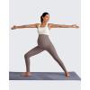 imageG4Free BareFeel Maternity Leggings with Pockets Over The Belly Stretchy Workout Yoga Pregnancy PantsTaupe