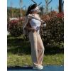 imageG4Free Barefeel Wide Leg Pants for Women High Waisted Loose Casual Dress Work Yoga Pants 29quot31quot33quotLight Khaki