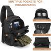imageG4Free Tactical Backpack Military Sling Shoulder Bag Molle Pack for Every Day CarryBlackBlack