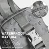 imageG4Free Waterproof Mini Crossbody Sling Bag Small Chest Fanny Pack for Men Lightweight Travel Sports Purse BlackGrey
