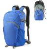 imageG4Free Hiking Backpack with Thickened Back Panel Packable 25L Lightweight Foldable Travel Daypack for Men WomenBlackBlue