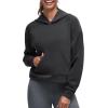 imageG4Free Smoofit Modal Soft Womens Fashion Hoodies Casual Pullover Long Sleeve Sweatshirts with Kangaroo PocketBlack
