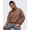 imageG4Free Smoofit Modal Soft Womens Fashion Hoodies Casual Pullover Long Sleeve Sweatshirts with Kangaroo PocketDark Coffee