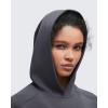 imageG4Free Smoofit Modal Soft Womens Fashion Hoodies Casual Pullover Long Sleeve Sweatshirts with Kangaroo PocketDark Gray
