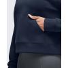 imageG4Free Smoofit Modal Soft Womens Fashion Hoodies Casual Pullover Long Sleeve Sweatshirts with Kangaroo PocketDark Navy