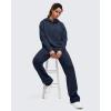 imageG4Free Smoofit Modal Soft Womens Fashion Hoodies Casual Pullover Long Sleeve Sweatshirts with Kangaroo PocketDark Navy