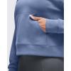 imageG4Free Smoofit Modal Soft Womens Fashion Hoodies Casual Pullover Long Sleeve Sweatshirts with Kangaroo PocketDenim Blue