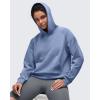 imageG4Free Smoofit Modal Soft Womens Fashion Hoodies Casual Pullover Long Sleeve Sweatshirts with Kangaroo PocketDenim Blue