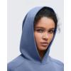 imageG4Free Smoofit Modal Soft Womens Fashion Hoodies Casual Pullover Long Sleeve Sweatshirts with Kangaroo PocketDenim Blue