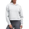 imageG4Free Smoofit Modal Soft Womens Fashion Hoodies Casual Pullover Long Sleeve Sweatshirts with Kangaroo PocketLight Gray