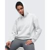 imageG4Free Smoofit Modal Soft Womens Fashion Hoodies Casual Pullover Long Sleeve Sweatshirts with Kangaroo PocketLight Gray