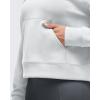 imageG4Free Smoofit Modal Soft Womens Fashion Hoodies Casual Pullover Long Sleeve Sweatshirts with Kangaroo PocketLight Gray