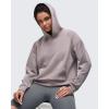 imageG4Free Smoofit Modal Soft Womens Fashion Hoodies Casual Pullover Long Sleeve Sweatshirts with Kangaroo PocketTaupe
