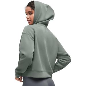 imageG4Free Smoofit Modal Soft Womens Fashion Hoodies Casual Pullover Long Sleeve Sweatshirts with Kangaroo PocketGray Sage