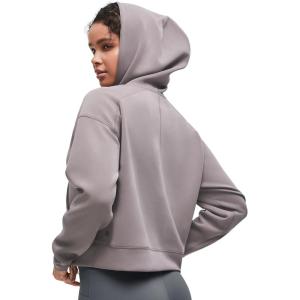 imageG4Free Smoofit Modal Soft Womens Fashion Hoodies Casual Pullover Long Sleeve Sweatshirts with Kangaroo PocketTaupe