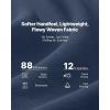 imageG4Free Lightweight Flowy Wide Leg Pants Woman Elastic Waist Front Seam Loose Trousers Summer 27quot29quot31quotDark Blue