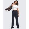 imageG4Free Smoofit Modal Soft Wide Leg Sweatpants for Women High Waisted Casual Lounge Travel Pants with PocketsBlack