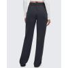 imageG4Free Smoofit Modal Soft Wide Leg Sweatpants for Women High Waisted Casual Lounge Travel Pants with PocketsBlack