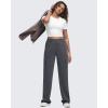 imageG4Free Smoofit Modal Soft Wide Leg Sweatpants for Women High Waisted Casual Lounge Travel Pants with PocketsDark Grey
