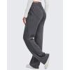 imageG4Free Smoofit Modal Soft Wide Leg Sweatpants for Women High Waisted Casual Lounge Travel Pants with PocketsDark Grey