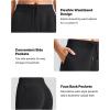imageG4Free Smoofit Women Modal Soft Wide Leg Sweatpants Drawstring Casual Lounge Dress Pants with Pockets ShortPetiteRegularBlack