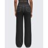 imageG4Free Womens Wide Leg Pants Casual High Waisted Yoga Pants with 4 Pockets StretchBlack