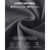 imageG4Free Womens Wide Leg Pants Casual High Waisted Yoga Pants with 4 Pockets StretchDark Gray