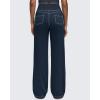 imageG4Free Womens Wide Leg Pants Casual High Waisted Yoga Pants with 4 Pockets StretchDark Navy