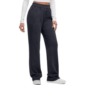 imageG4Free Smoofit Modal Soft Wide Leg Sweatpants for Women High Waisted Casual Lounge Travel Pants with PocketsBlack