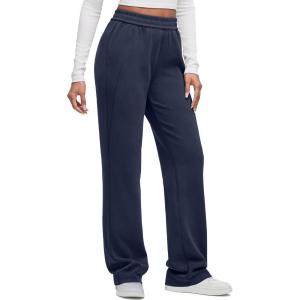 imageG4Free Smoofit Modal Soft Wide Leg Sweatpants for Women High Waisted Casual Lounge Travel Pants with PocketsDark Blue