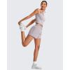 imageG4Free Athletic Running Shorts for Women 2 in 1 Flowy Mid Rise Quick Dry Workout Summer Shorts for Tennis with LinerGrey