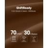 imageG4Free ShiftReady Womens Ankle Dress Yoga Pants with Pockets Stretchy Business Casual Work Golf Slacks PetiteRegularTallDark Coffee
