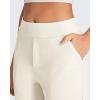 imageG4Free ShiftReady Yoga Pants Women High Waist Dress Work Pants with Pockets Straight Leg Business Casual Trousers 28quot30quot32quotIvory